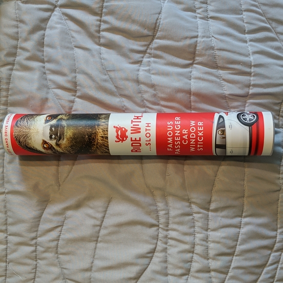 Sloth Car Window Decal - Picture 1 of 4